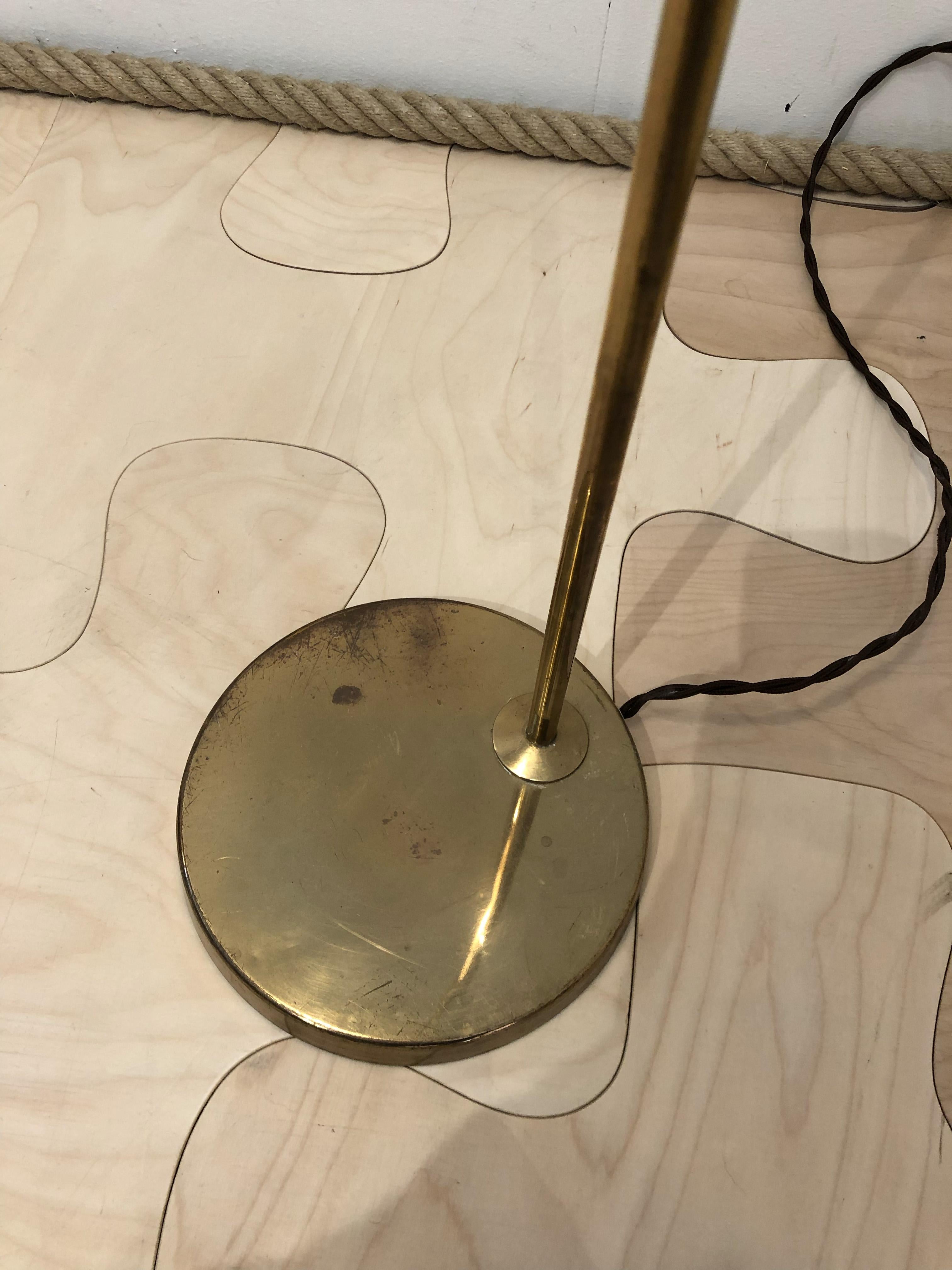 Scandinavian Modern Bergboms Standing Lamp, Sweden, 1960's For Sale
