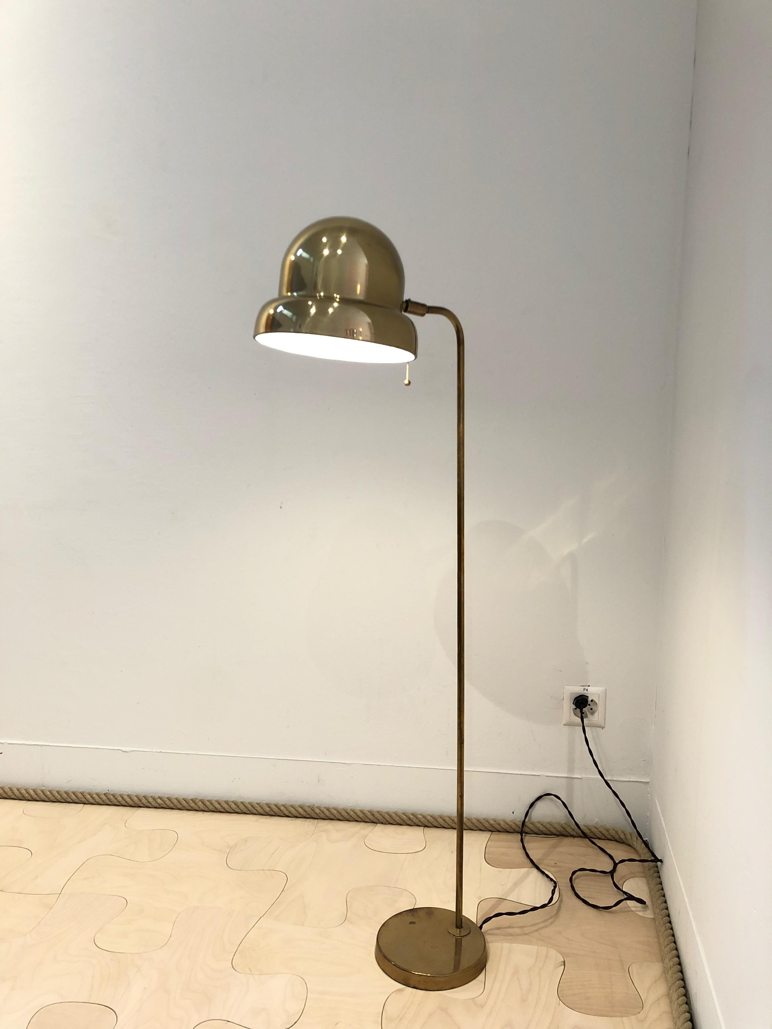 Bergboms Standing Lamp, Sweden, 1960's In Good Condition For Sale In Zurich, CH