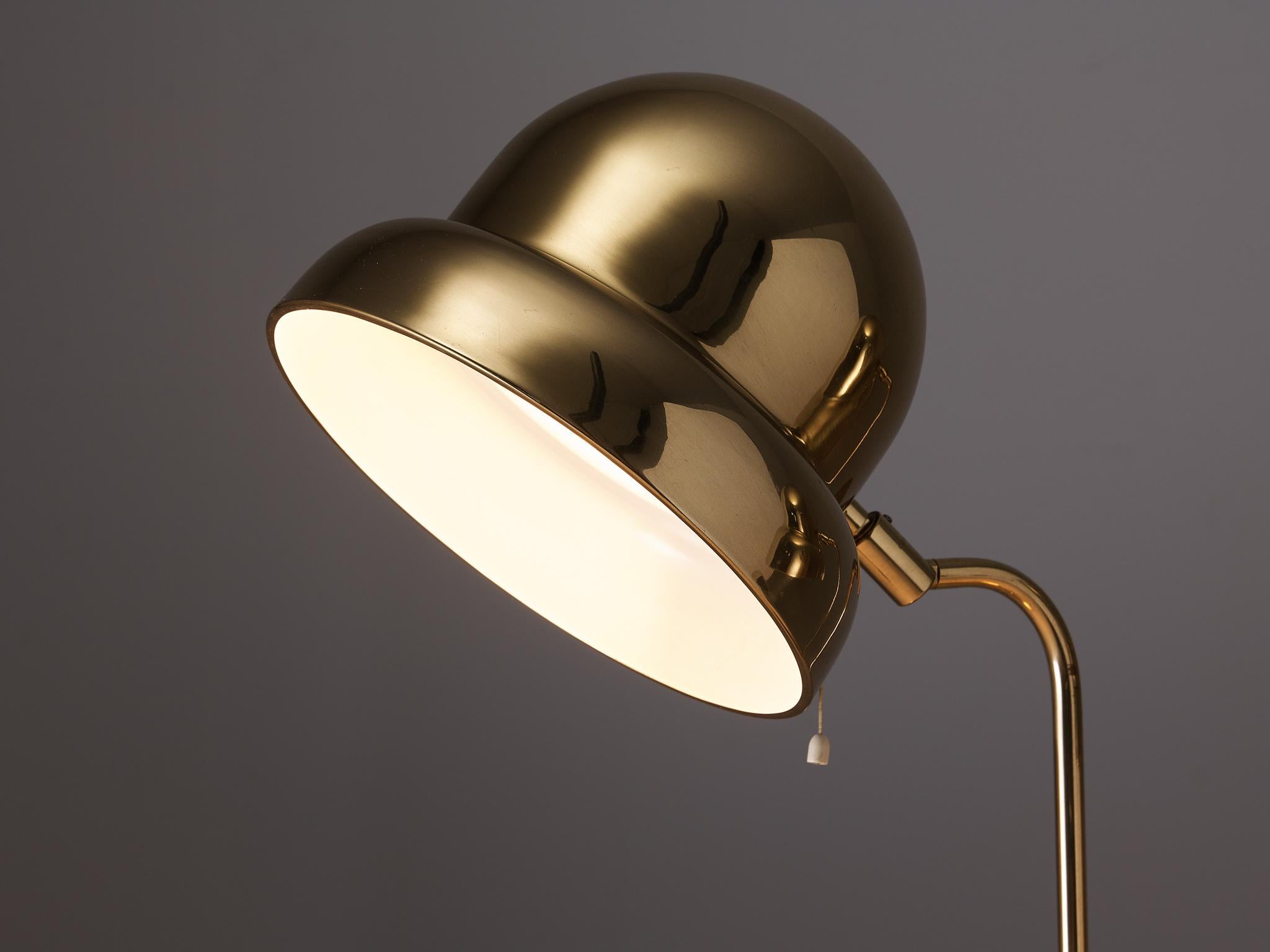 Mid-20th Century Bergboms Swedish Desk Lamps in Brass
