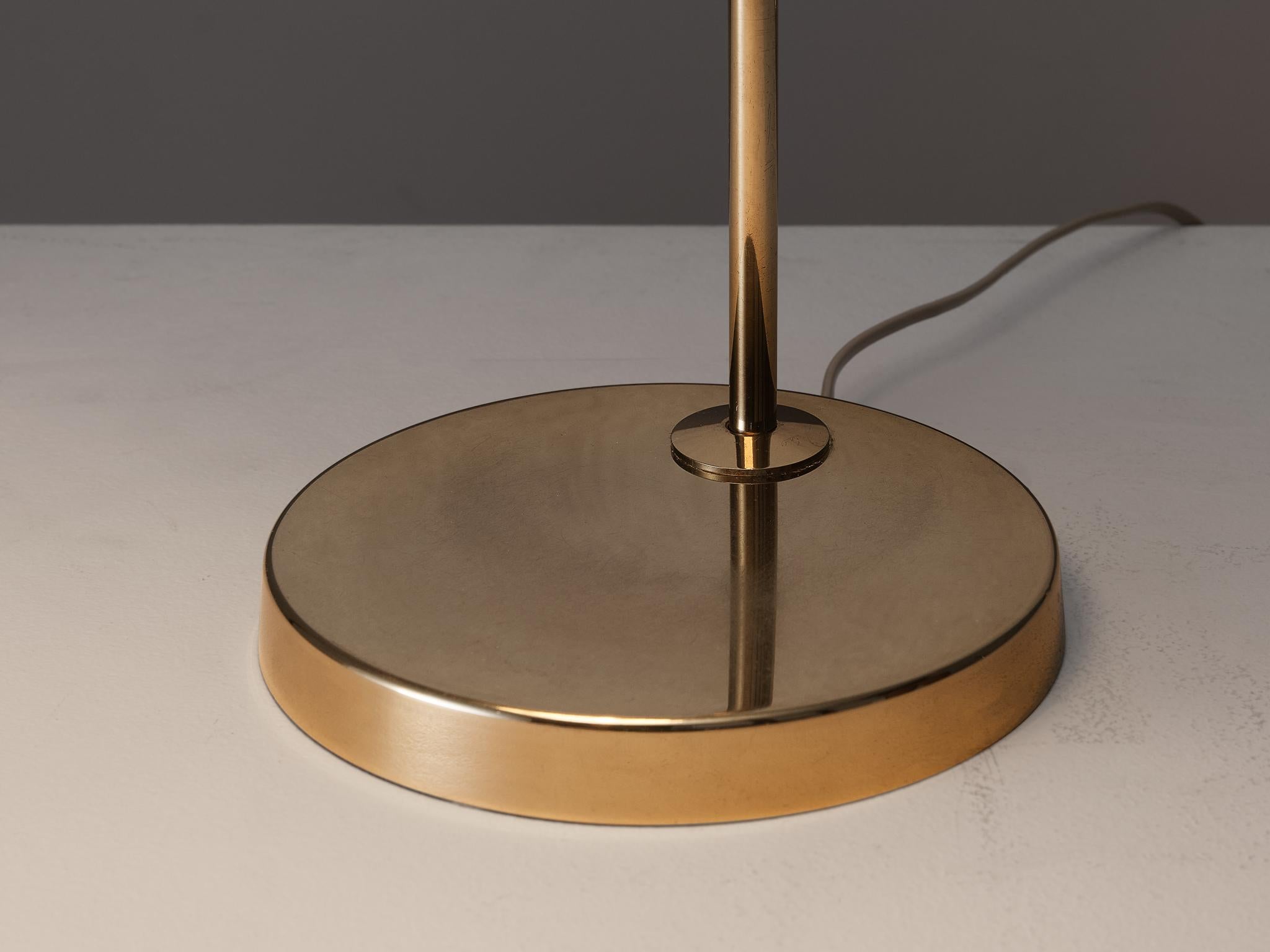 Metal Bergboms Swedish Desk Lamps in Brass