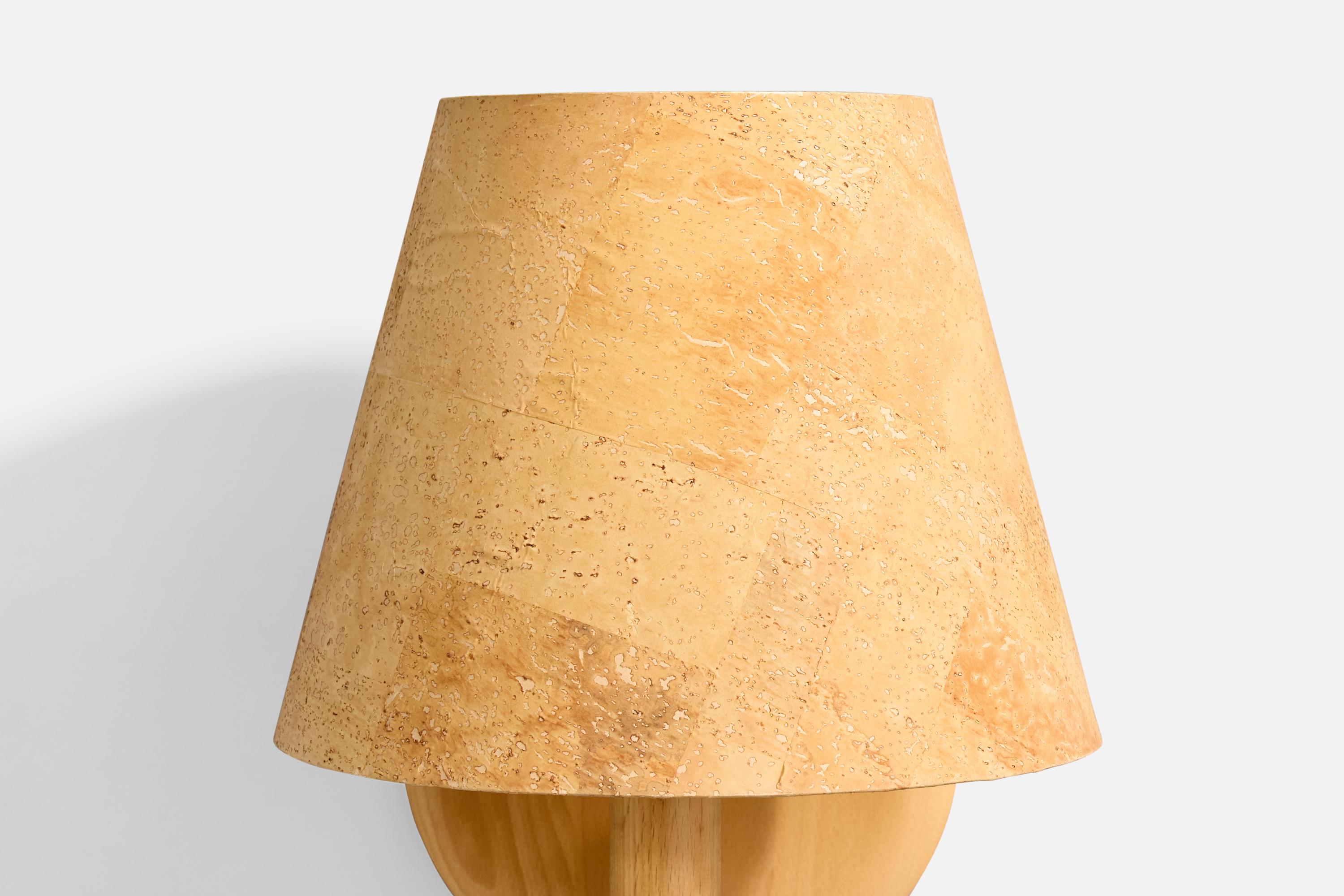 Bergboms, Aplique, Madera, Papel, Suecia, 1970s en venta 1