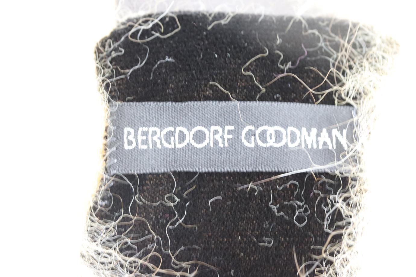 Bergdorf Goodman Fox Fur And Velvet Headband One Size 1