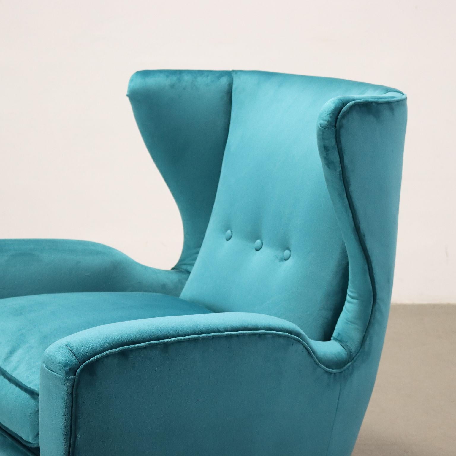 Mid-Century Modern Bergere Armchair, 1950s