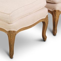 Bergère Armchair and Matching Ottoman C-EE-10