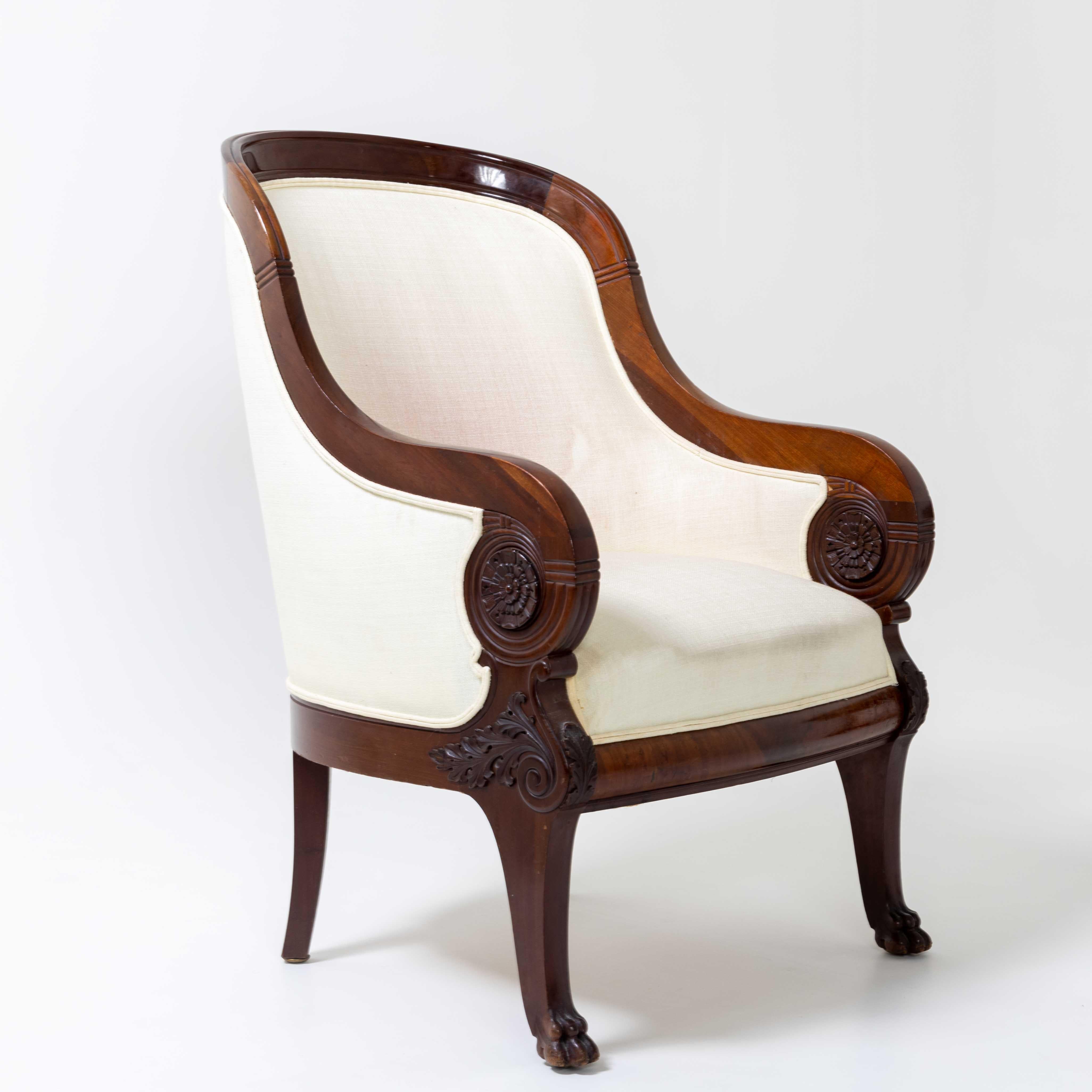 Bergère Armchair, early 19th century For Sale