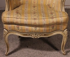 Chaise Bergere Louis XV Circa 1900