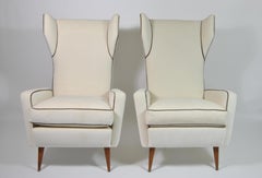Bergère Couple, Mod. 820, Designed by Gio Ponti, Cassina Production, Italy, 1950
