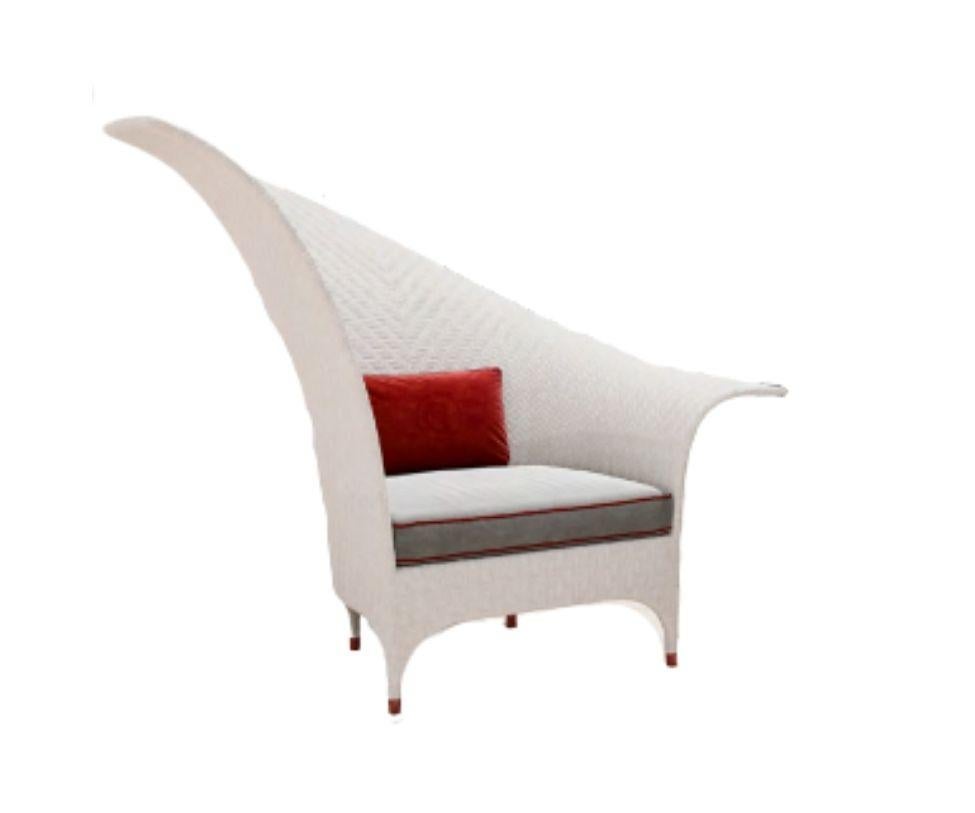 Modern Bergere Outdoor Armchair by Cipriani