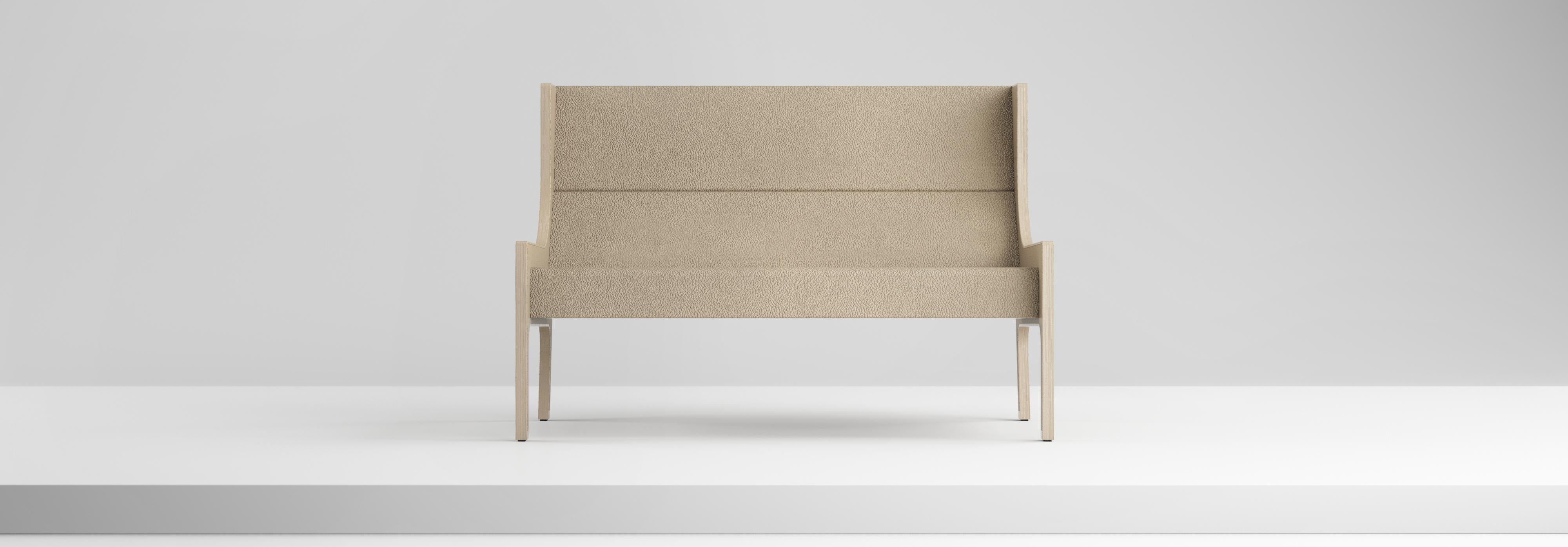Scandinavian Modern Bergère Sofa For Sale