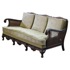 Bergere Sofa from 1900s, French Inspired, Danish Craftmanship