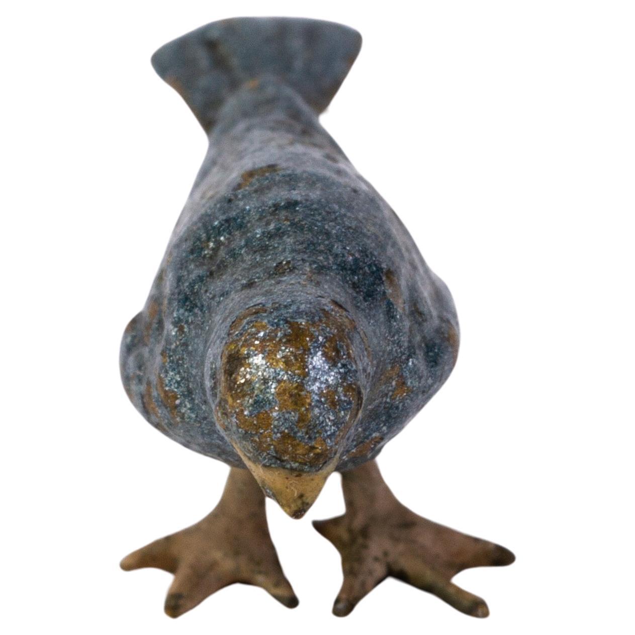 In good condition
From a private collection
Free international shipping
Bergman Style Austrian Cold Painted Bronze Sculpture Bird