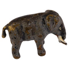 Bergman Style Austrian Cold Painted Bronze Sculpture Elephant