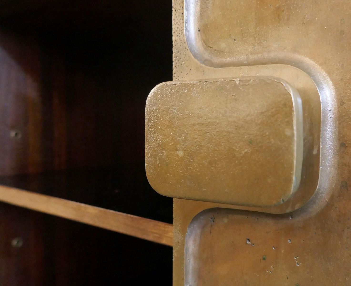 20th Century Bergwood Cabinet with Bronze Doors by Antoine Callebaut