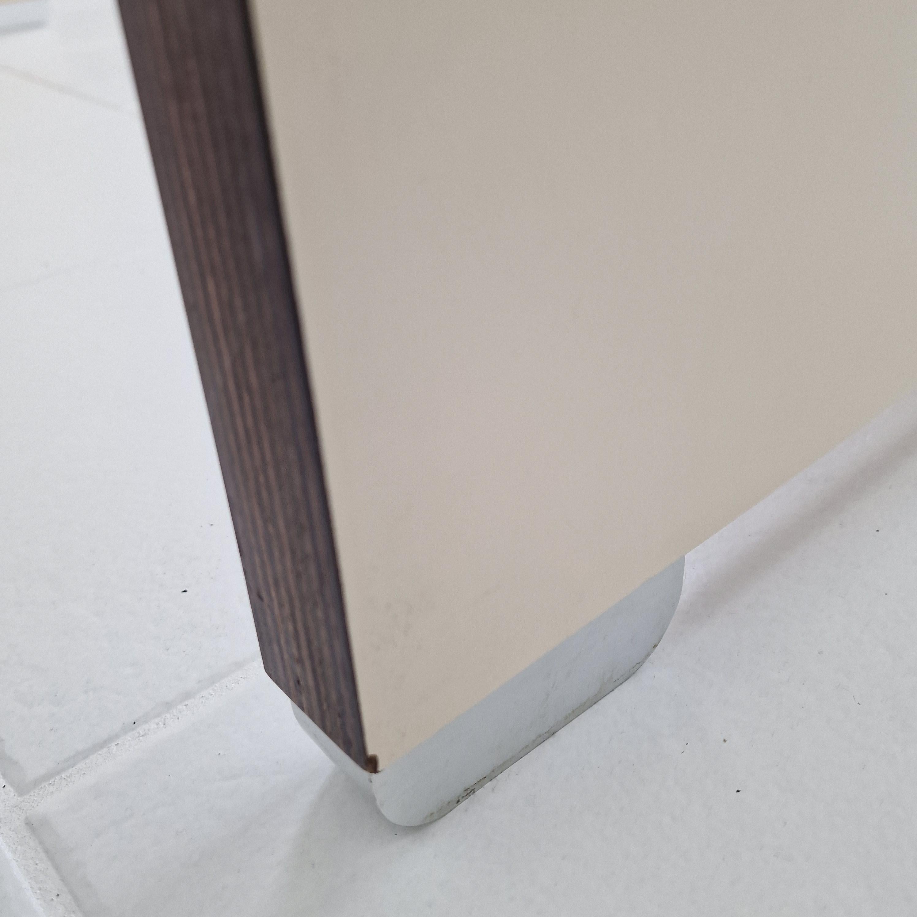 Bergwood Console Table or Writing Desk Jules Wabbes, Belgium 1970's 10