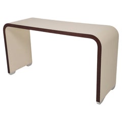 Bergwood Console Table or Writing Desk Jules Wabbes, Belgium 1970's