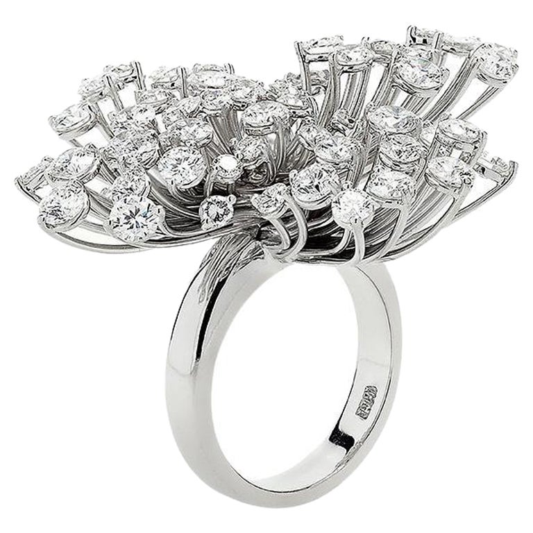 Berjani 'Fireworks' DGA Red Carpet Preisträger 7,13 Karat Diamantring Handgefertigt im Angebot