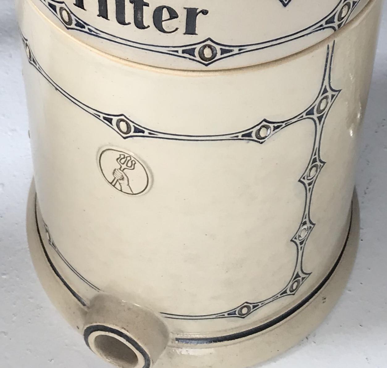 Allemand Filter Neptun, Jugendstil, Art Nouveau, Liberté, 1900 en vente