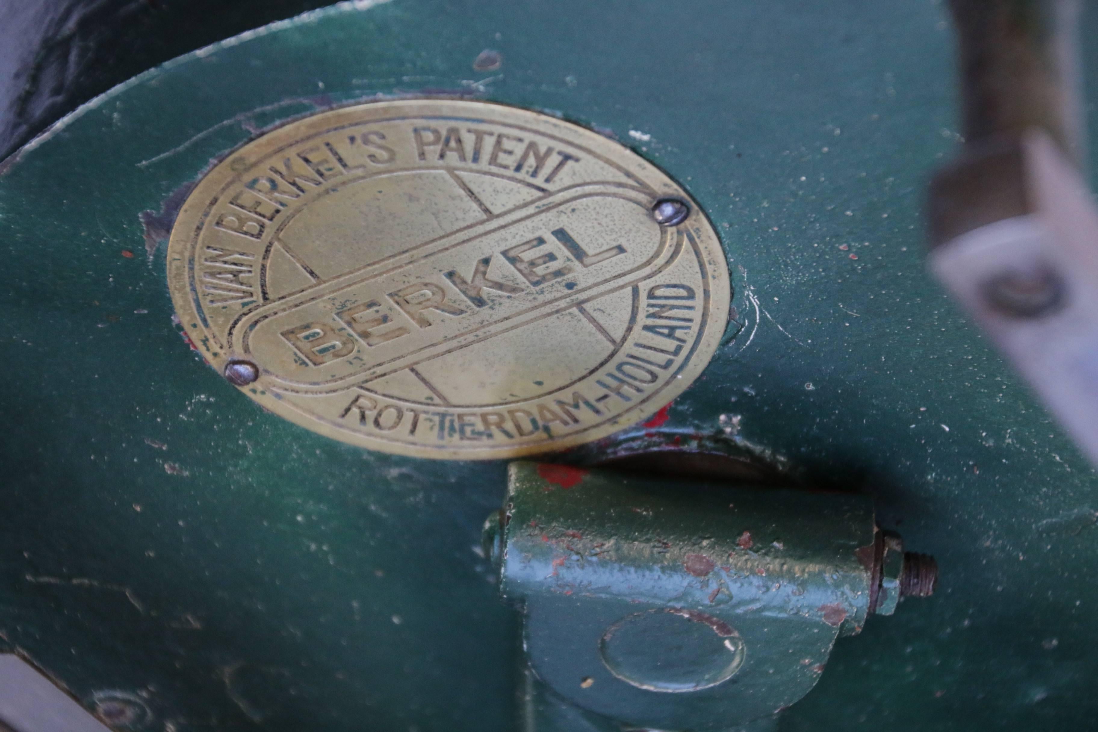 Early 20th Century Berkel Model Five Meat Slicing Machine