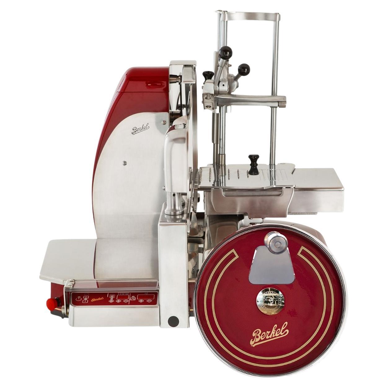 Berkel Halbautomatischer Schwungradaufschneider B116SA Rot
