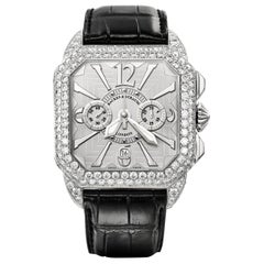 Berkeley Steel Chronograph 43 Luxury Diamond Watch for Men, Steel