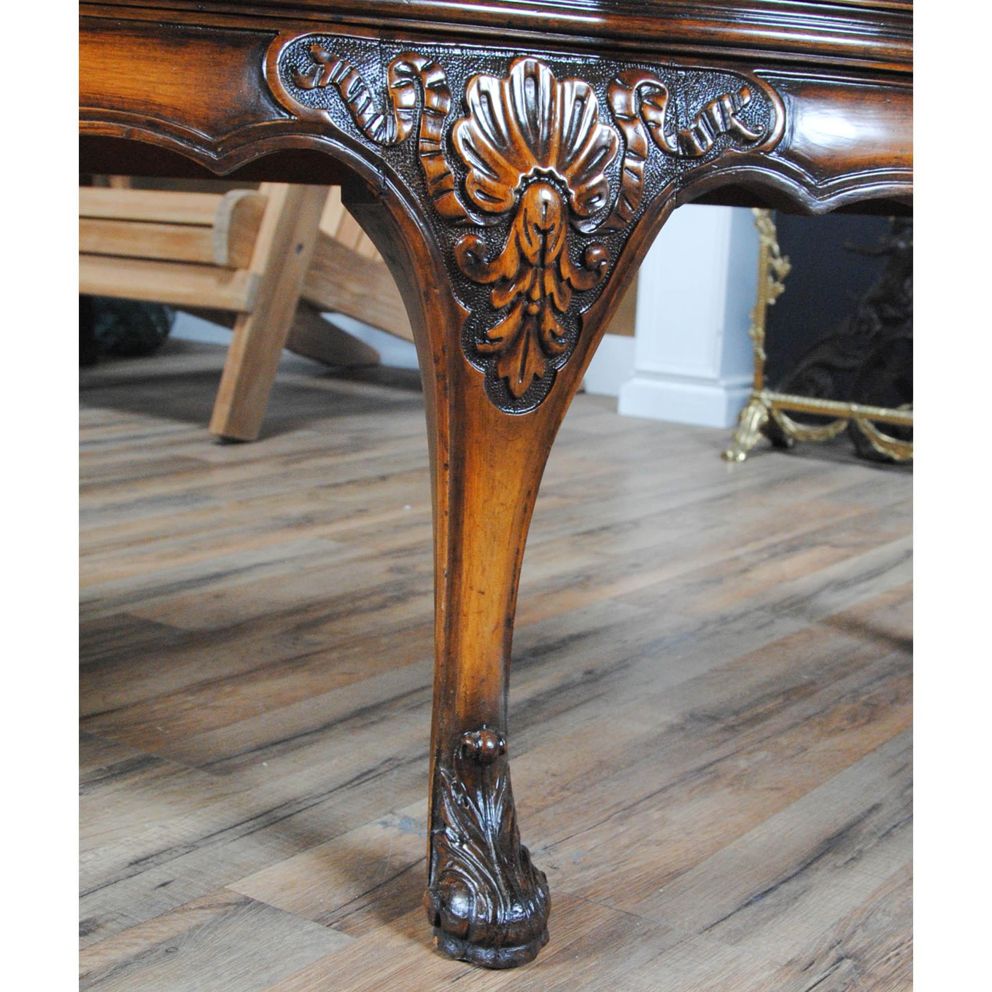 Carved Berkey and Gay Demi Lune Sideboard