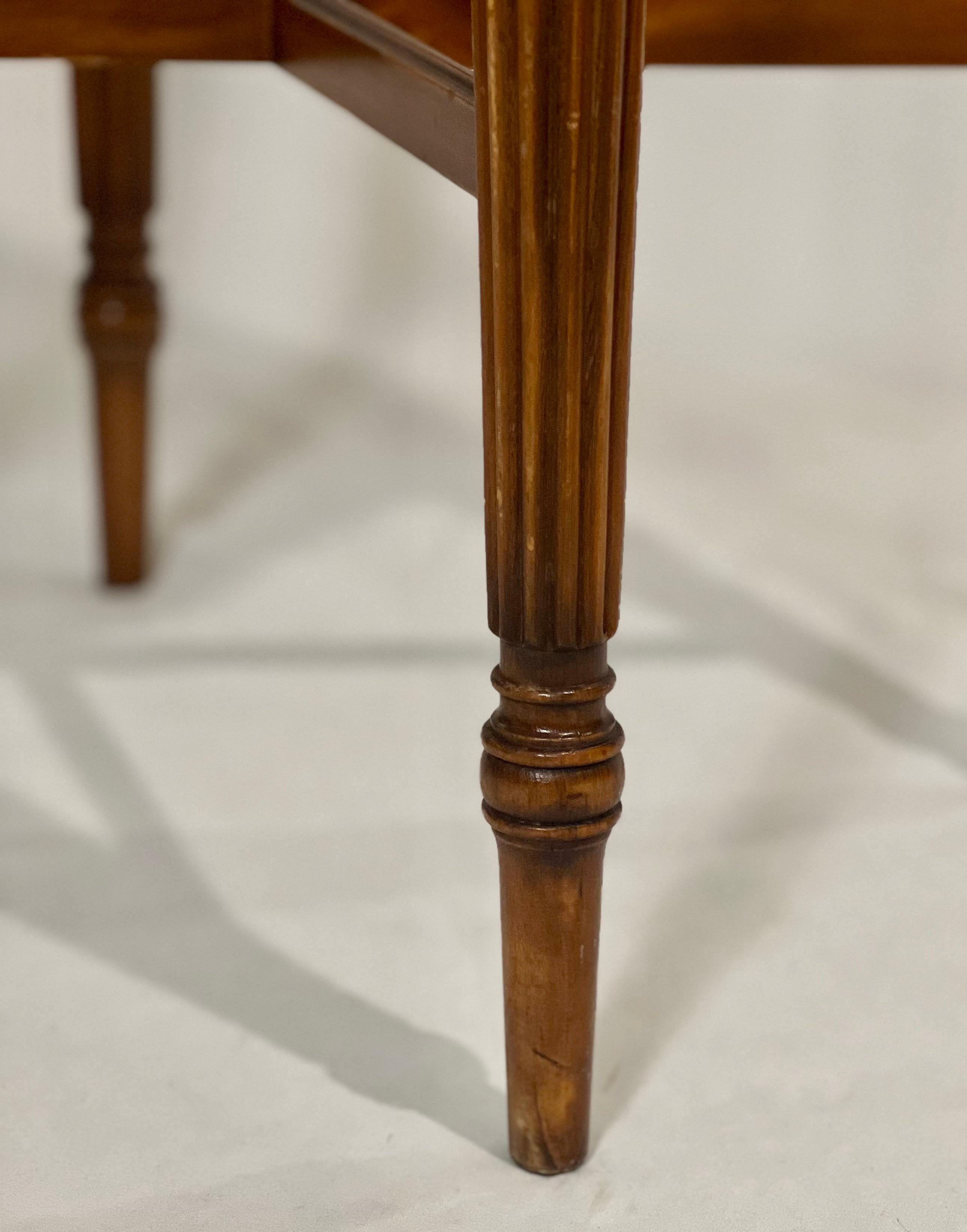 Berkey and Gay Louis XVI Style Walnut Side Table or Stand For Sale 8