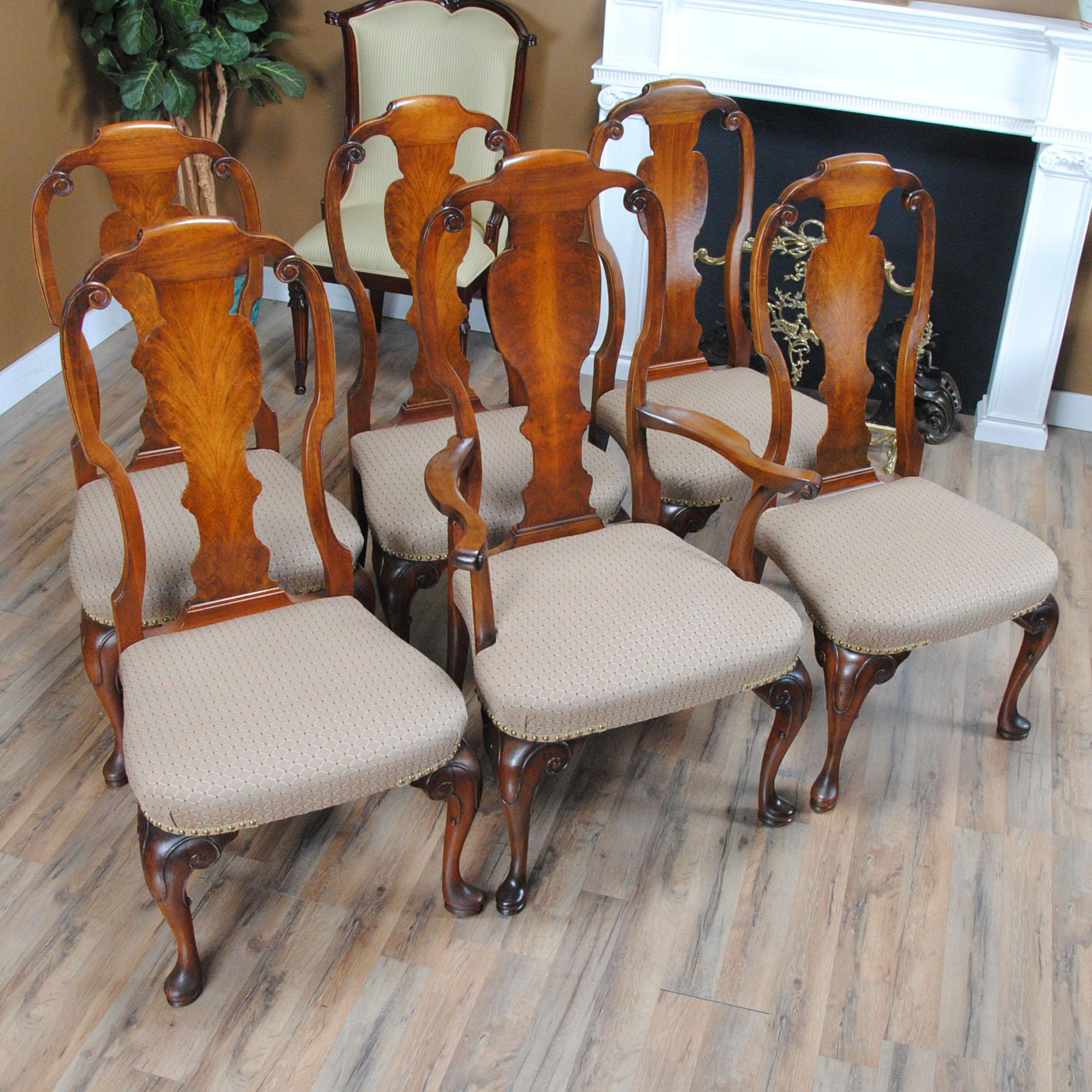 Baroque Berkey and Gay Set of 6 Vintage Chairs For Sale