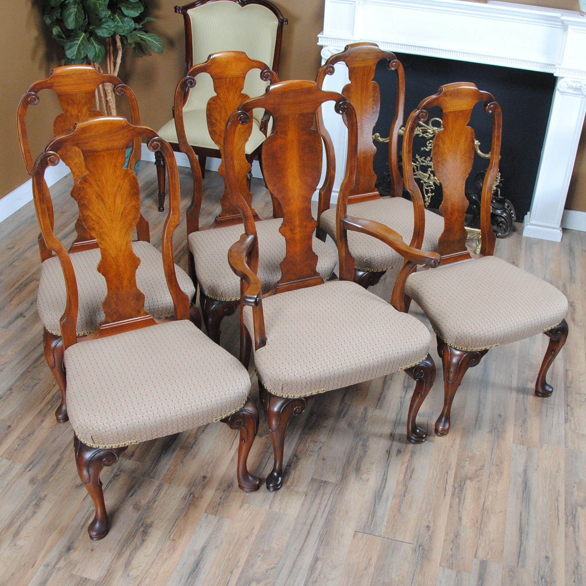 Baroque Berkey and Gay Set of 6 Vintage Chairs