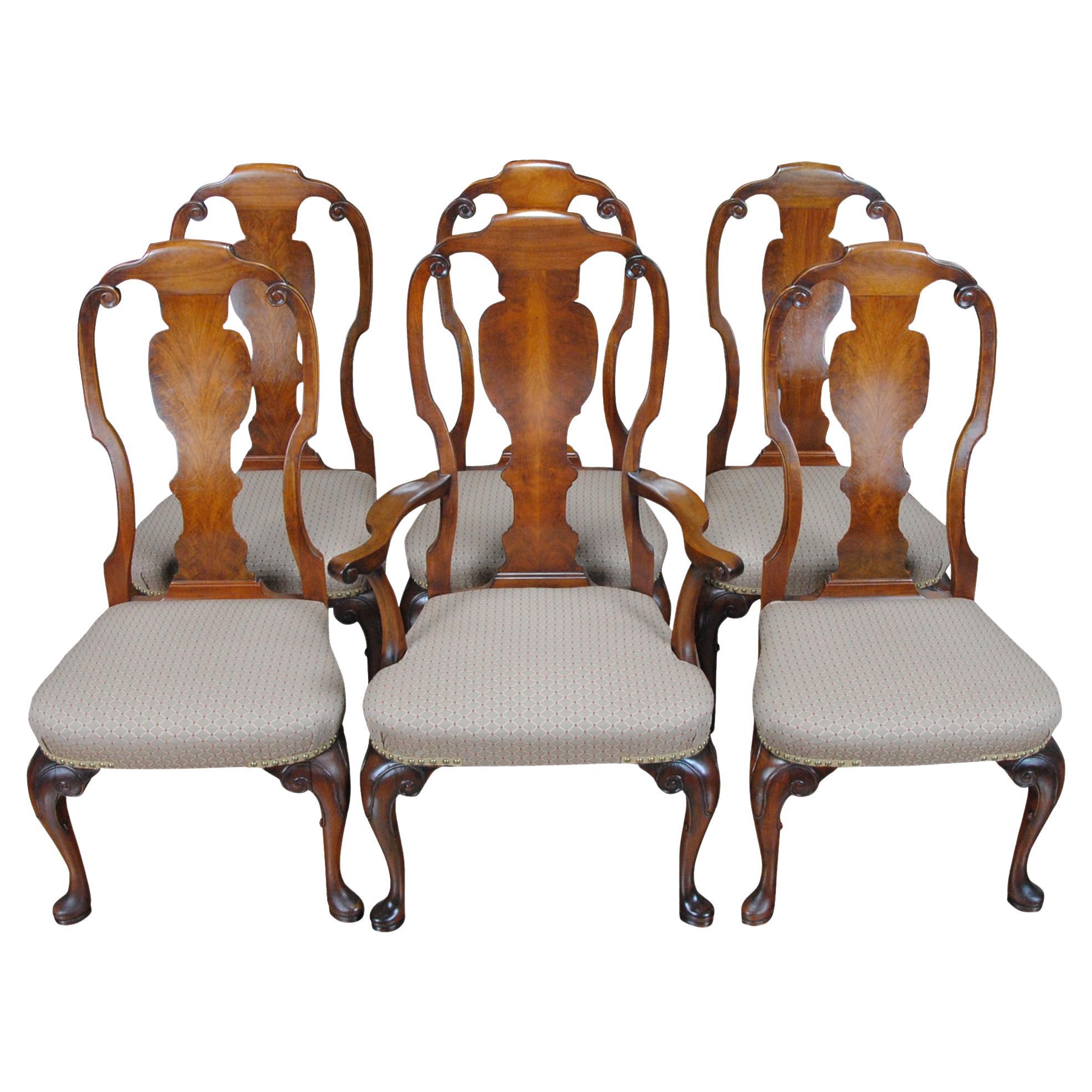 Berkey and Gay Set of 6 Vintage Chairs For Sale