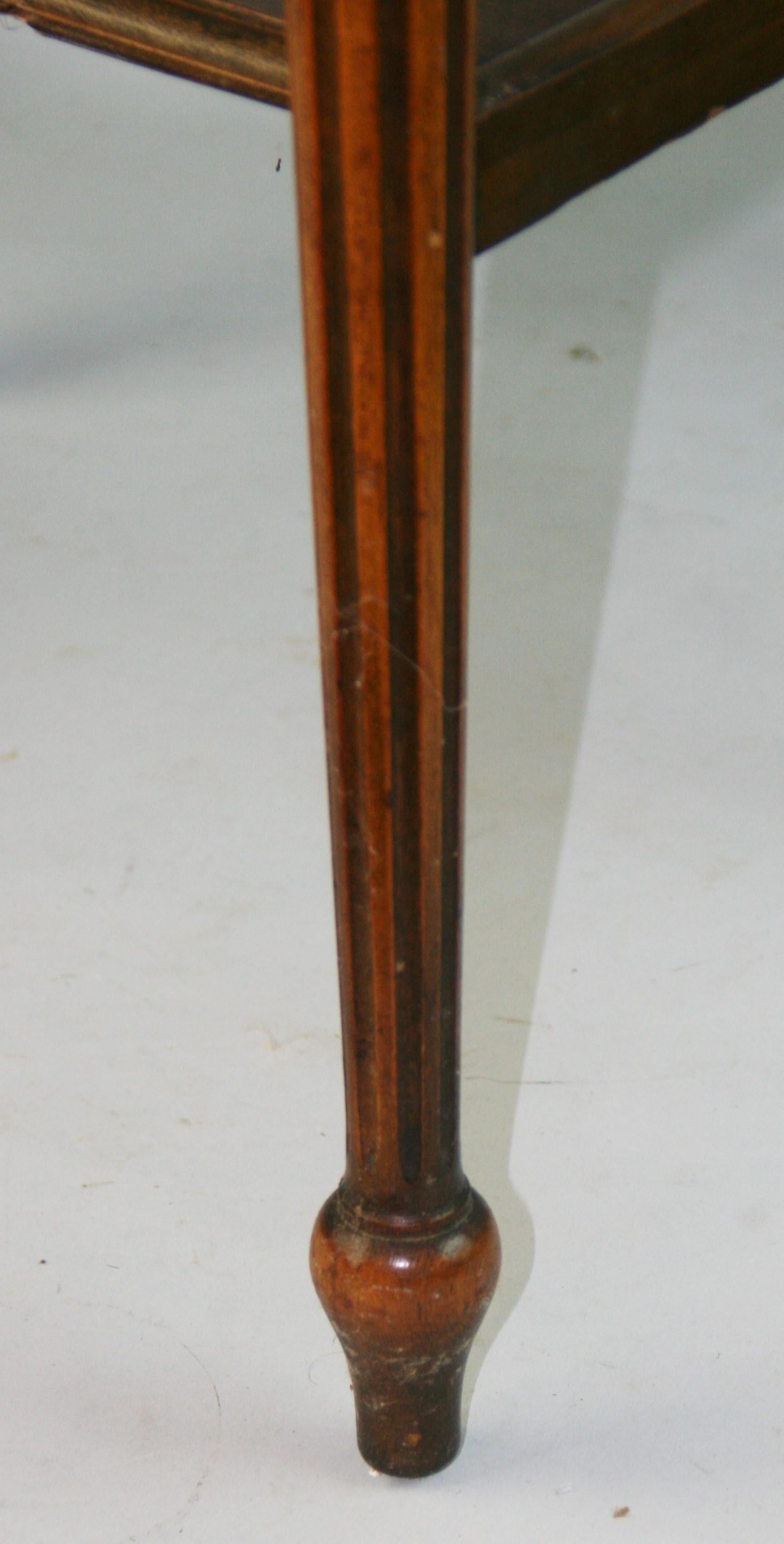 Mid-20th Century Berkey and Gay Walnut Side Table For Sale
