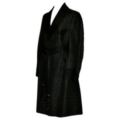 Cappotto da fumo in broccato di seta Berkey Merwin 1923