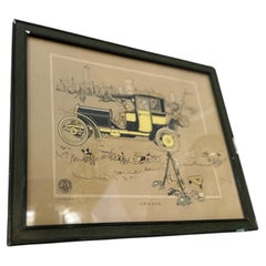 Berliet Advertising Illustration – Original Draeger Catalogue, 1907s