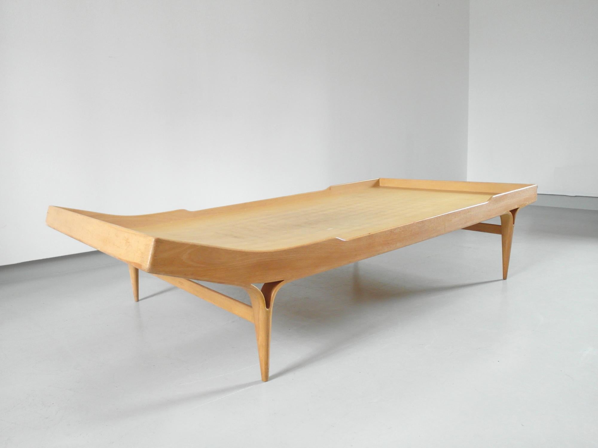 Wool Berlin Daybed by Bruno Mathsson, Sweden, 1957