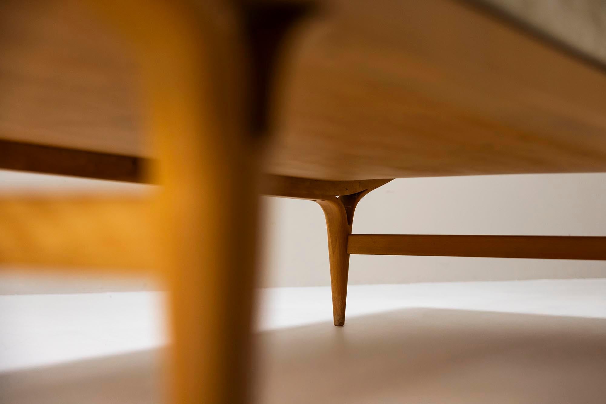 Letto da giorno 'Berlin' in legno di betulla di Bruno Mathsson, Svezia 1972 3