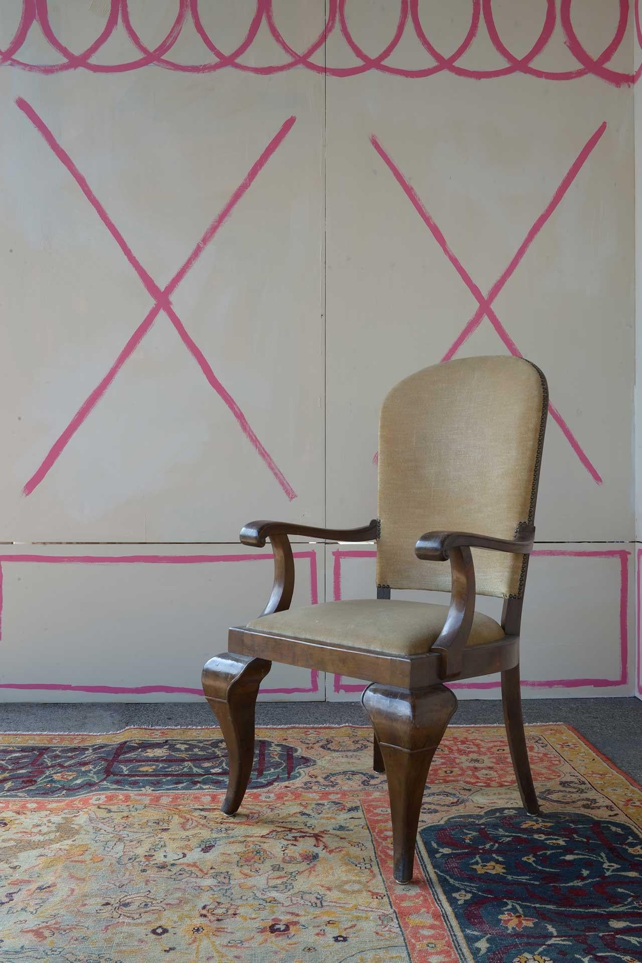 Art Déco Poltrona espressionista Berlin Deko in vendita