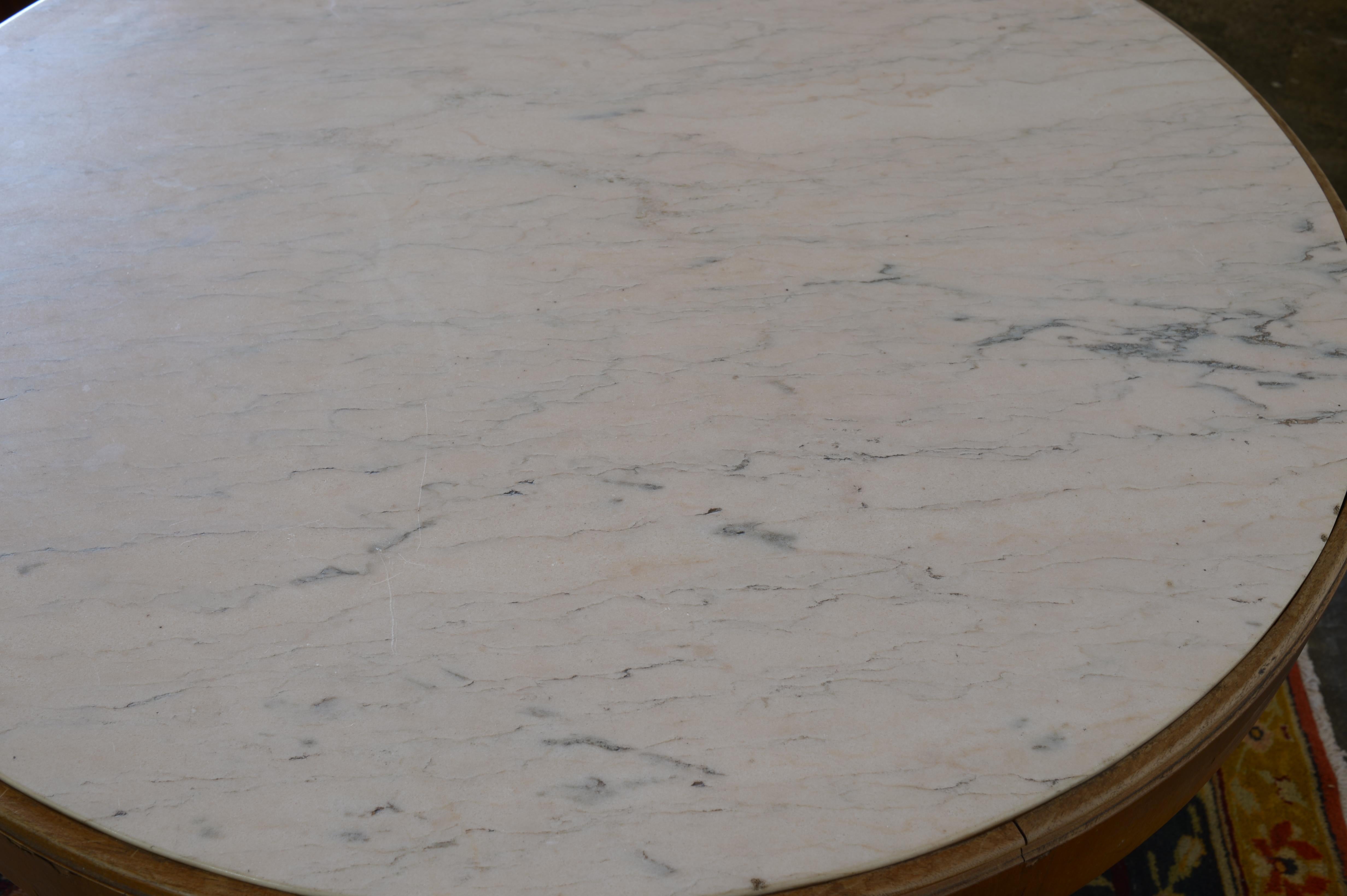 Berlin Deko Marble Top Expressionist Center Table For Sale 5