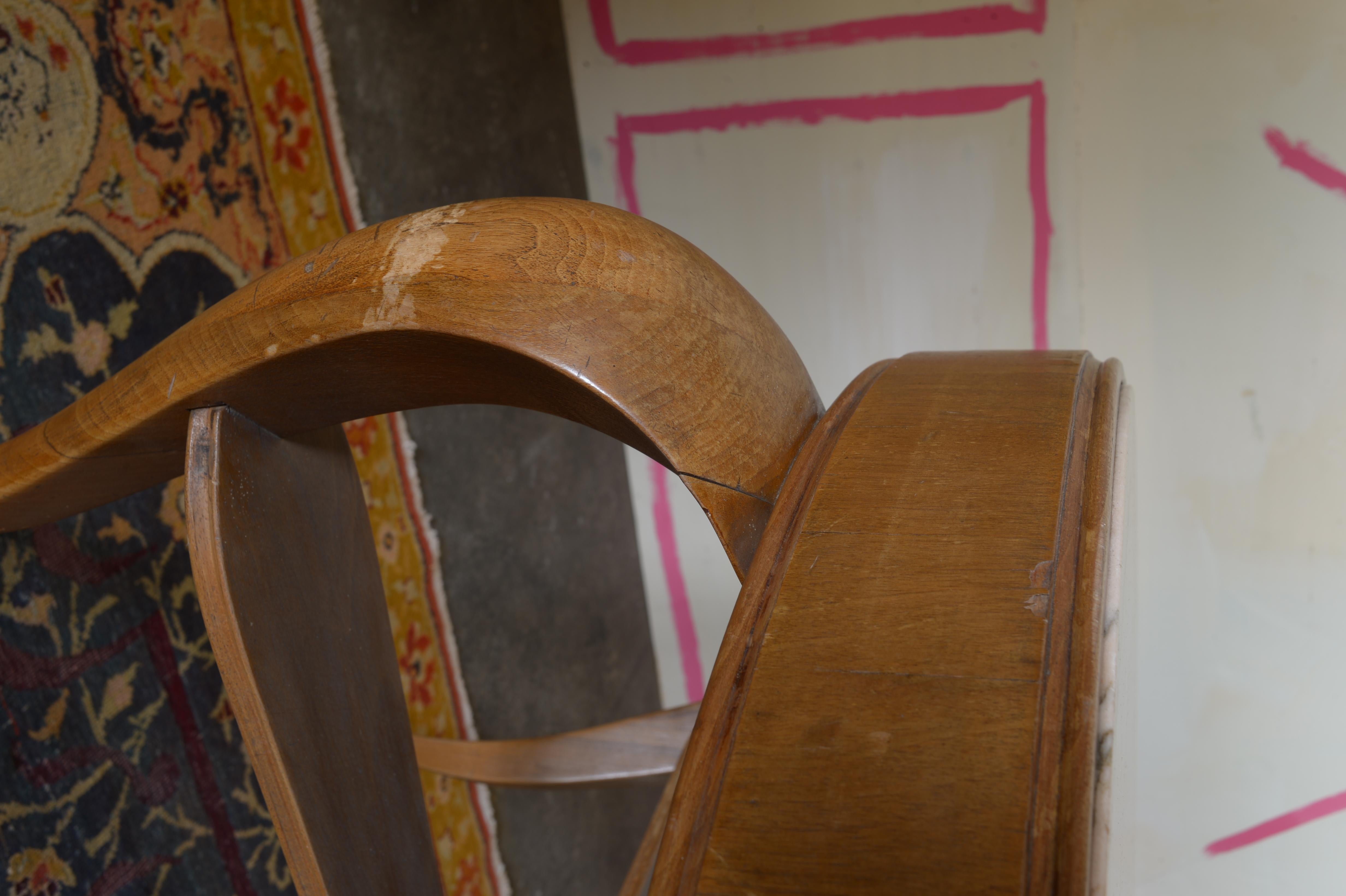Berlin Deko Marble Top Expressionist Center Table For Sale 1