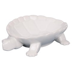 Used Berlin Porcelain Mid-Century Tortoise Pin Dish