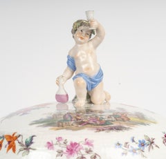 Berlin Porcelain Perfume Burner, 19th Century, Napoleon III Period.