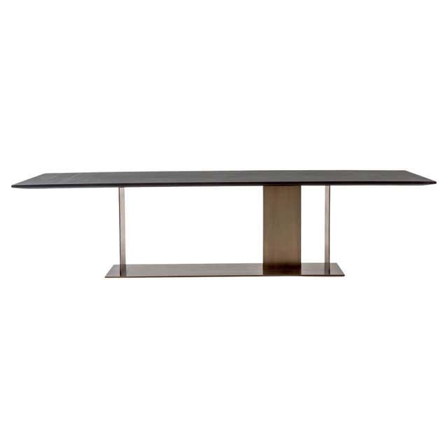 WA, the simple and elegant matt finished dining table For Sale at 1stDibs