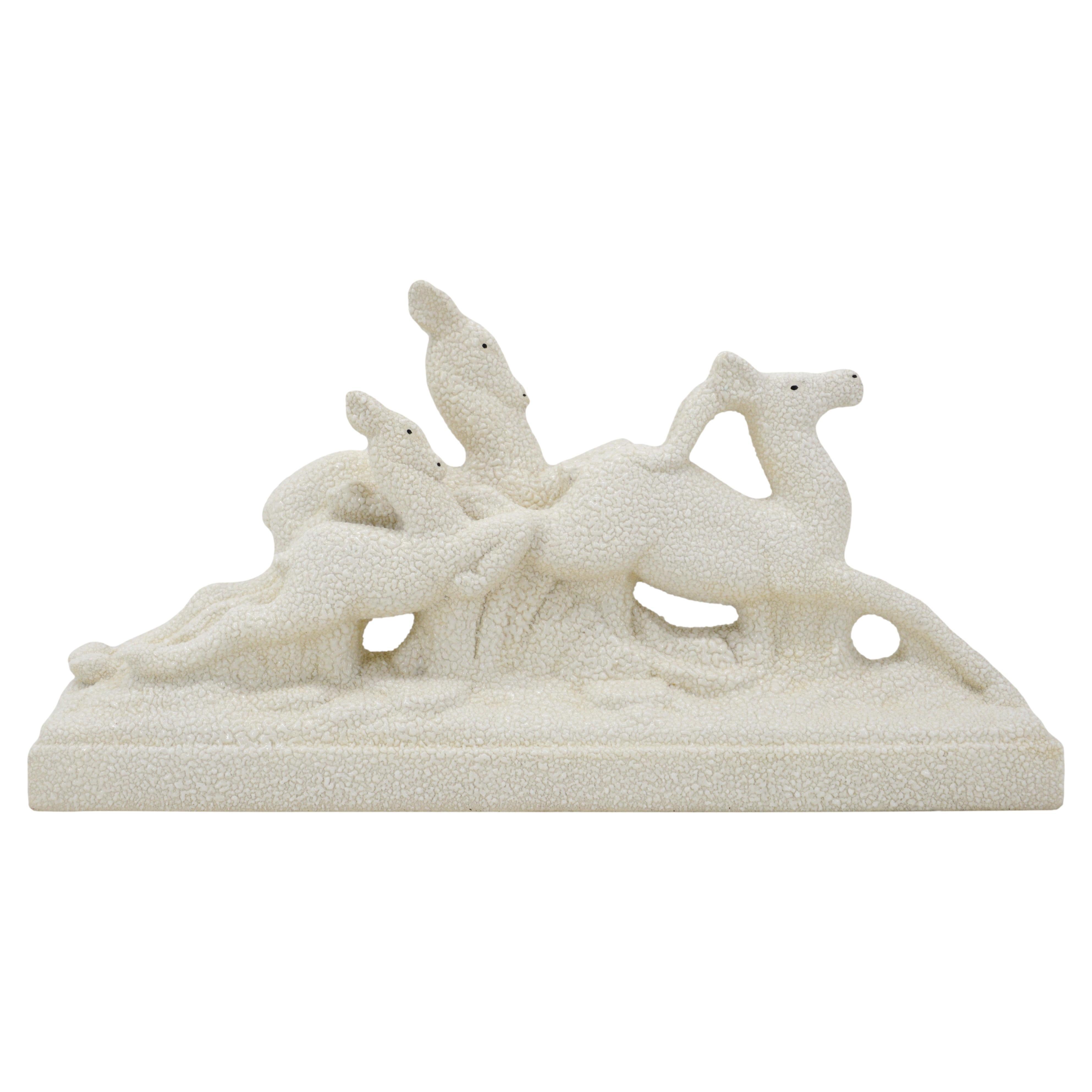 Berlot-Mussier ODYV, famille antilope Art déco française, 1920 en vente