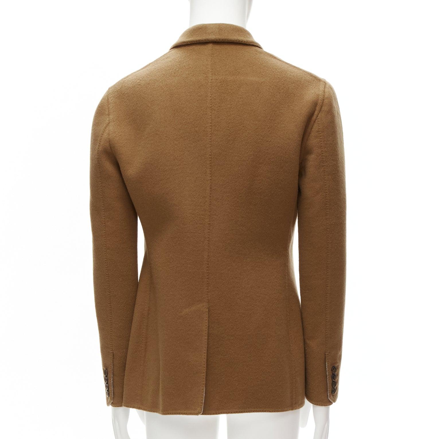 Men's BERLUTI 100% cashmere double faced double breasted jacket IT50 L For Sale