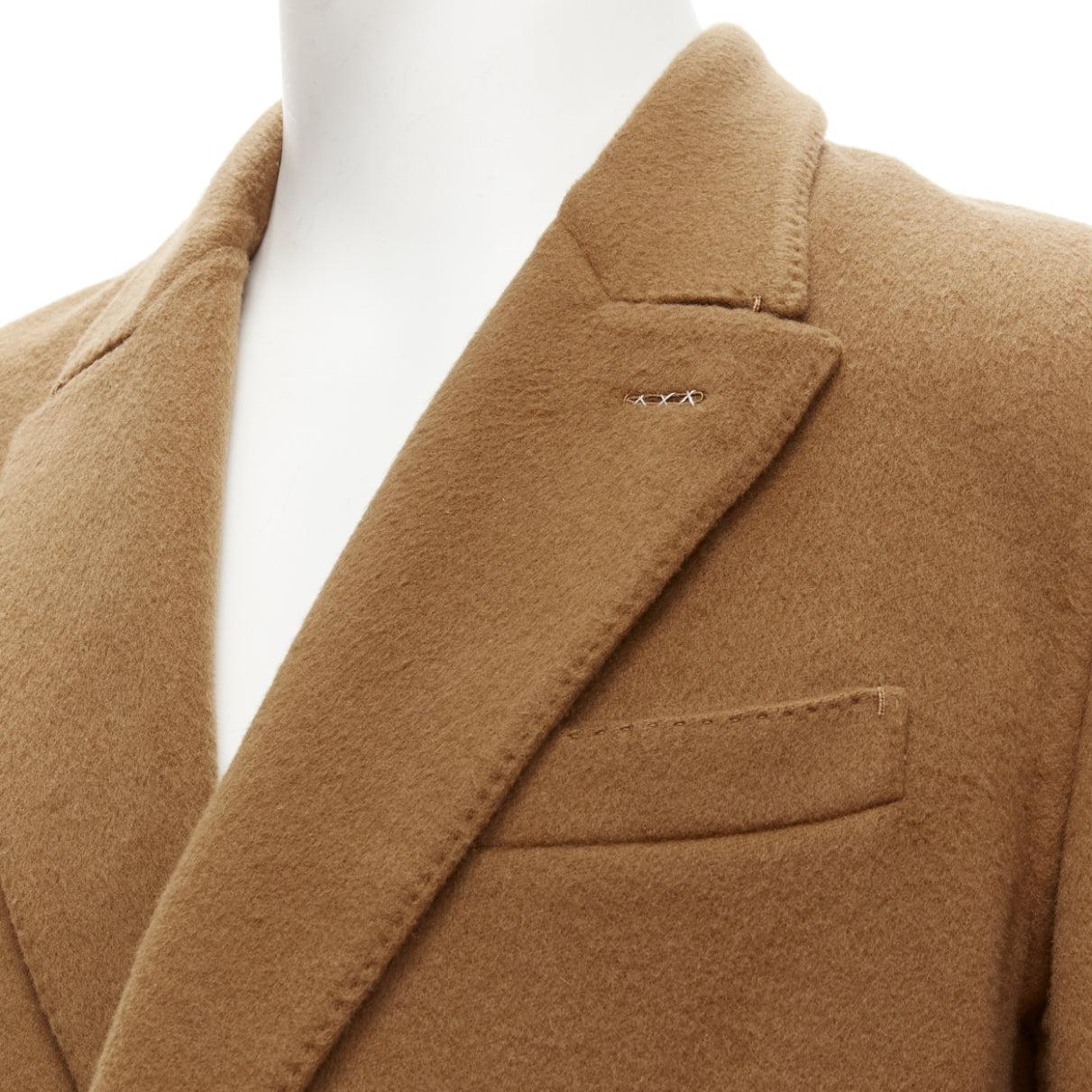 BERLUTI 100% cashmere double faced double breasted jacket IT50 L For Sale 2