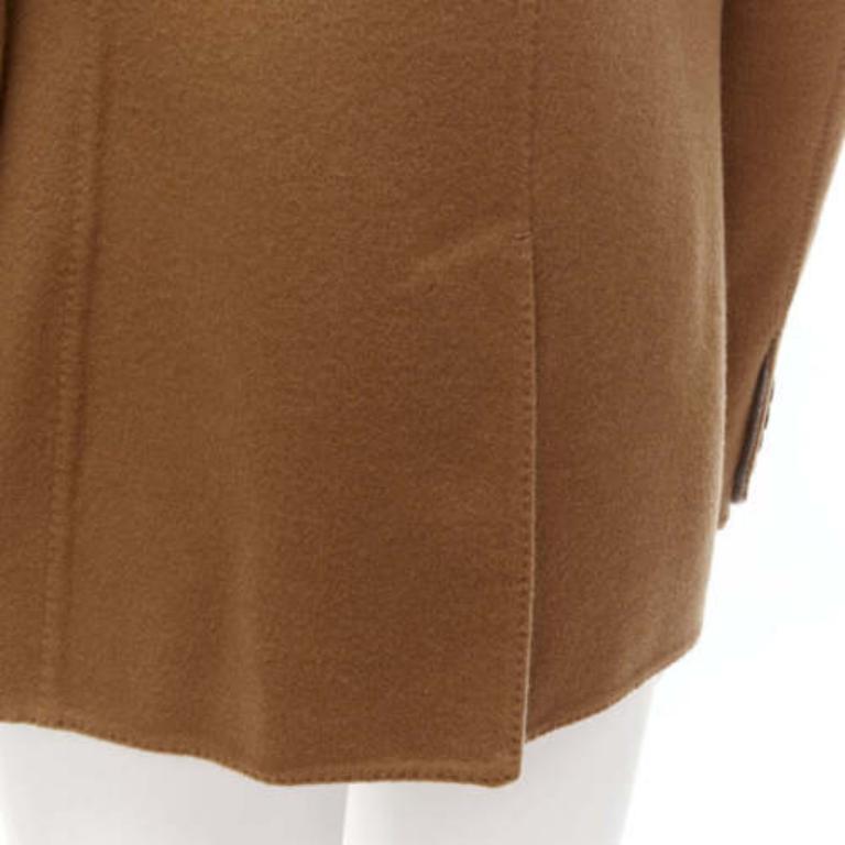 BERLUTI 100% cashmere double faced double breasted jacket IT50 L For Sale 3