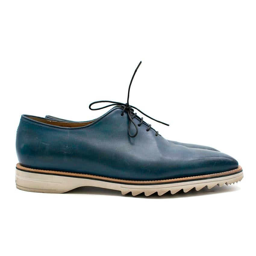 Berluti Antique Brown Fast Track Leather Lace-Ups

- soft leather - square toe - 5 eyelets - white contrast platform rubber sole 

Please note, these items are pre-owned and may show signs of being stored even when unworn and unused. This is