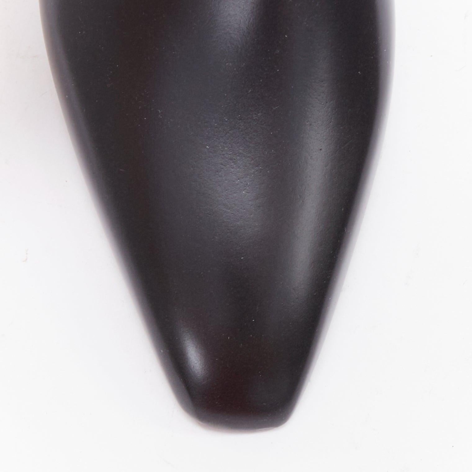 BERLUTI schwarzer Holzschuhspanner Paar UK8 EU42 3