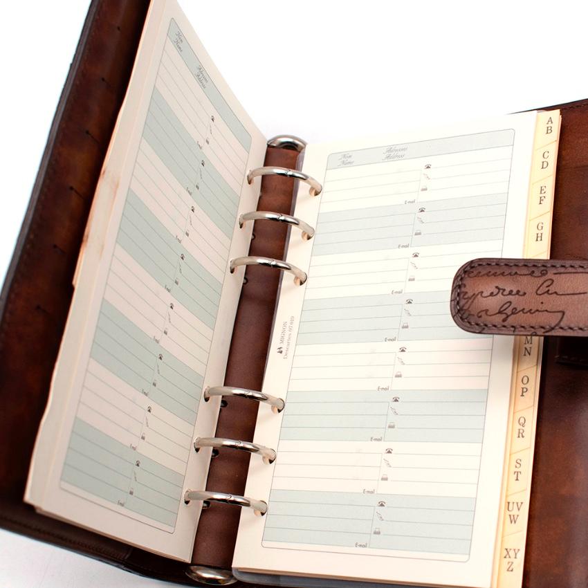 Berluti Bottier Antik Braun Agenda 3