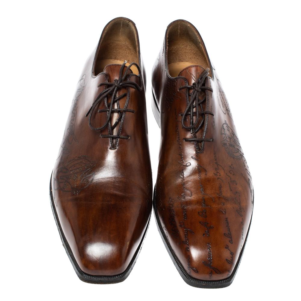 alessandro galet scritto leather oxford
