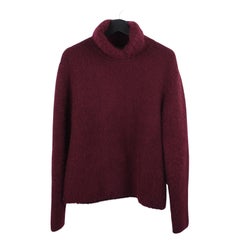Berluti Herren Pullover schwerer Kaschmirstrick Rollkragen Größe 50/M-L, S1893