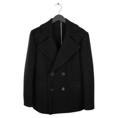Berluti Wool Peacoat Men Jacket Size 52R (Medium)